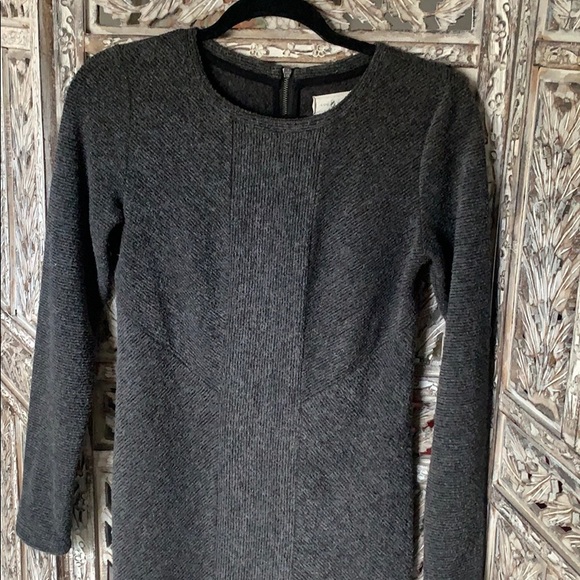 Charcoal Cozy Dress - Picture 3 of 4